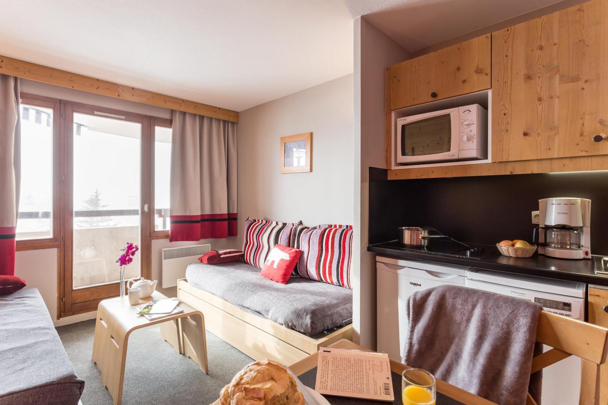 Residence Pierre & Vacances L'Ours Blanc Alpe d'Huez Dış mekan fotoğraf
