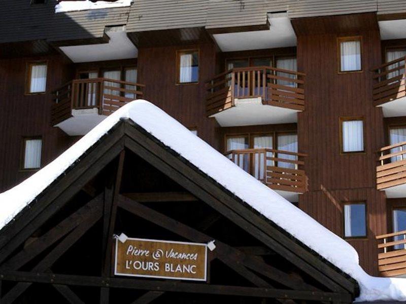 Residence Pierre & Vacances L'Ours Blanc Alpe d'Huez Dış mekan fotoğraf